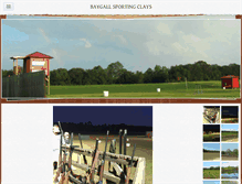 Tablet Screenshot of baygallsportingclays.com